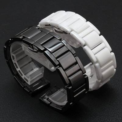 ticwatch1陶瓷智能手錶帶華米S3三星S2運動款b3手環華為watch榮耀