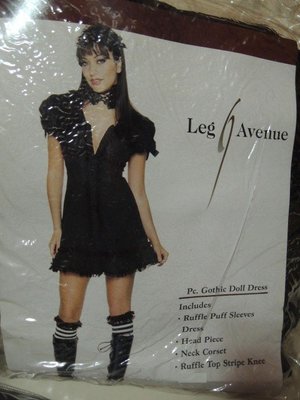 Halloween Cosplay Leg Avenue Gothic 歌德風蘿莉小女巫 萬聖節服飾