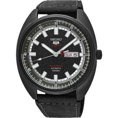 SEIKO 復古5號機械錶復古上市4R36-06E0SD黑最新款