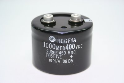 日立 電容 HCGF4A 1000MFD 400VDC 1000uF 400V 黑色電解電容