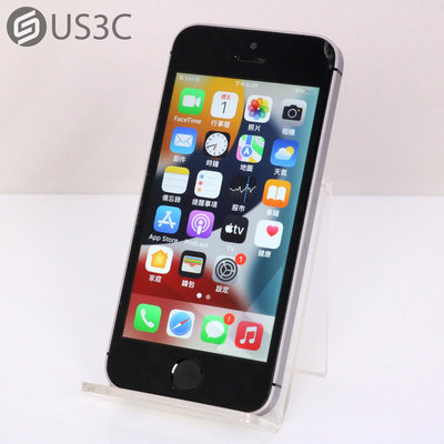 【US3C-高雄店】【一元起標】公司貨 Apple iPhone SE 1 16G 4吋 太空灰 支援4K UHD錄影 Live Photos 蘋果手機