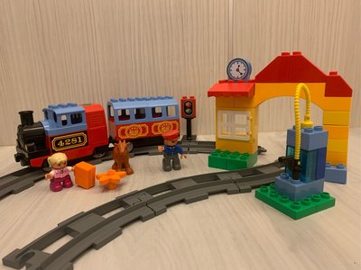 ！！大降價！！《二手》正版Lego Duplo #10507 火車組