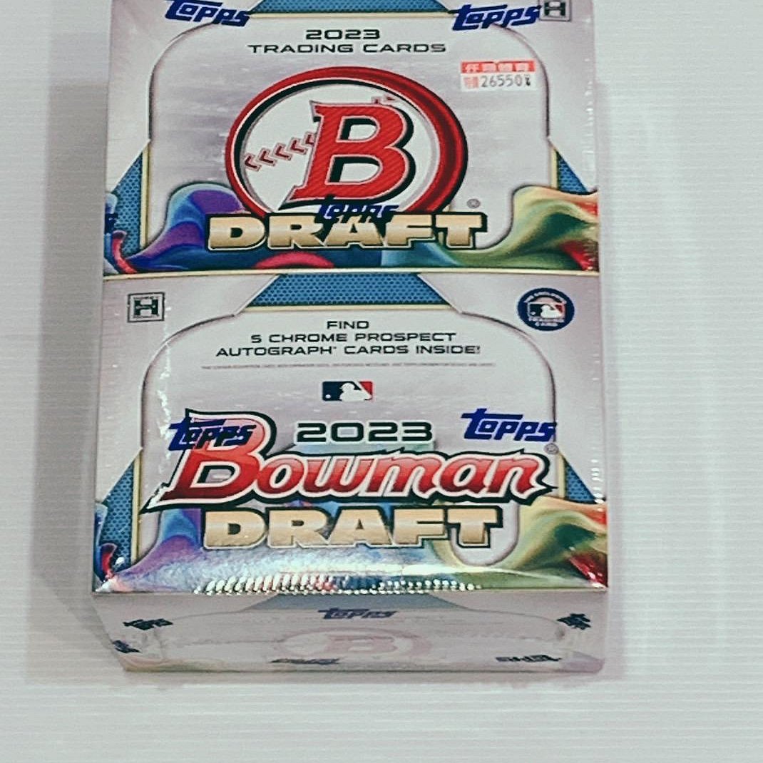 2023 MLB Bowman Draft棒球卡新秀系列Super Jumbo盒盒卡*全新未拆封*仟