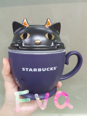 全新 絕版 星巴克 Starbucks 2018 萬聖節 淘氣黑貓杯 貓咪杯
