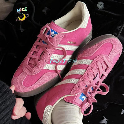 【NIKE 專場】日本代購正品 Adidas originals Gazelle INDOOR 粉紅 米粽 男女同款 休閒鞋 IF1809