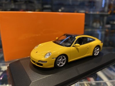 吉華科技@Minichamps Porsche 911 Targa 2006 Yellow 1/43