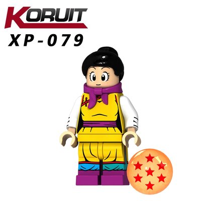 【積木班長】XP079 琪琪 龍珠超 龍珠 七龍珠 悟空 孫悟空 人偶 XP 袋裝/相容 樂高 LEGO 積木