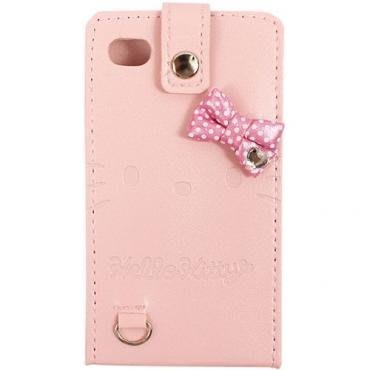 GIFT41 土城店 Hello Kitty 凱蒂貓 iPhone 4/4s 粉紅 保護套 4901610519721