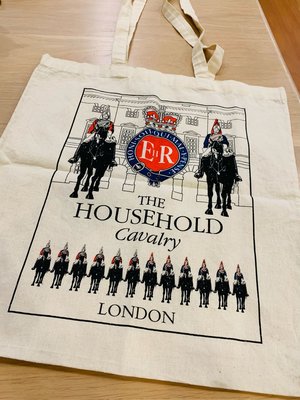 英國倫敦皇家近衛騎兵(Household Cavalry)帆布提袋/文青風格環保袋
