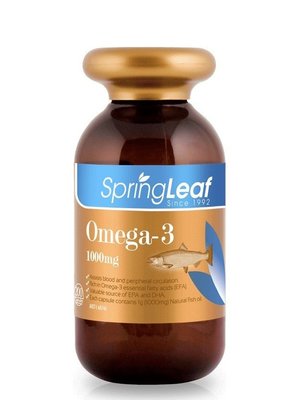 澳洲 Spring Leaf 深海魚油 Omega-3 1000mg (200顆)