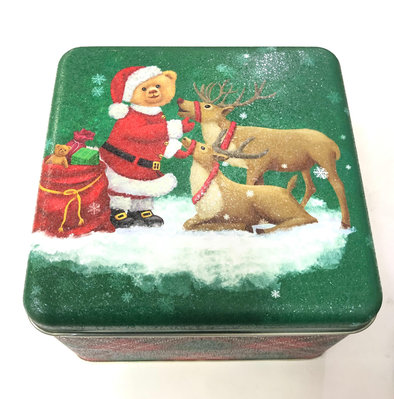 香港伴手禮珍妮曲奇聰明小熊餅乾 珍妮小熊曲奇餅 Jenny Bakery 送禮耶誕節聖誕禮盒 380g 四味奶油曲奇方盒