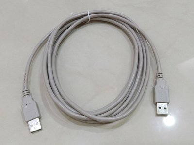 【黃小立立-59元商品】Cable USB 2.0 高速傳輸線 A公-A公 2.0公尺