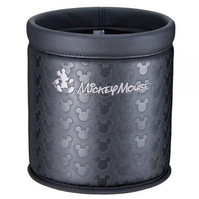 含稅 日本 NAPOLEX Disney 米奇 皮革壓花 垃圾桶 置物桶 WD-213