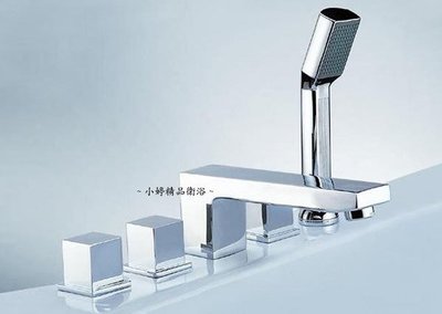 ※~小婷精品衛浴~台灣製k-1005精緻ㄉ高質感五件式浴缸龍頭