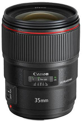 相機鏡頭二手Canon佳能 35/1.4 L II USM二代 一代 廣角定焦單反鏡頭 紅圈