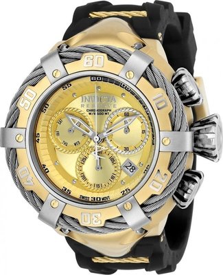 《大男人》Invicta 21352瑞士大錶徑52MM個性潛水錶，特殊錶冠設計，非常漂亮值得收藏(本賣場全現貨)