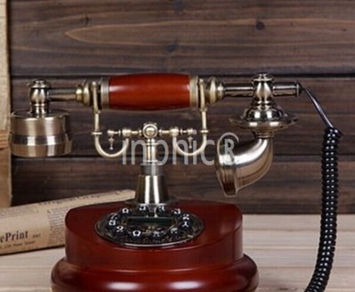INPHIC-歐式電話機 復古電話機 復古電話機 時尚家用座機