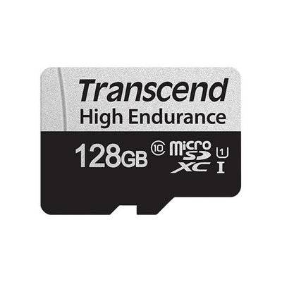 新風尚潮流 【TS128GUSD350V】 創見 128GB micro SD 高耐用 記憶卡 行車記錄器 監視攝影機