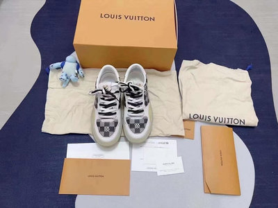 Louis Vuitton LV  OLLIE 系帶鞋 黑白