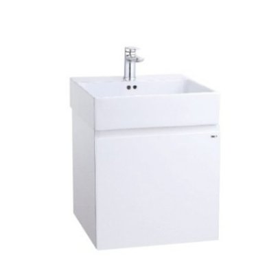 『洗樂適台南義林店』凱撒衛浴caesar42公分一體瓷盆浴櫃組含龍頭 (EH05261AP/B200C)