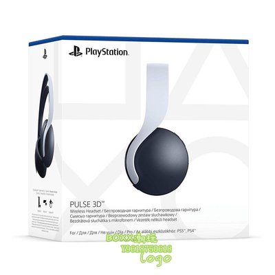 BOXx潮玩~SONY索尼原裝PS5 PULSE 3D 頭戴式wu線耳機雙降噪麥克風