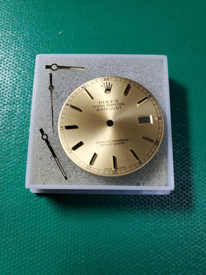 ROLEX 16233 原裝金色小羅馬面盤含3針