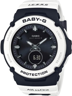 日本正版 CASIO 卡西歐 Baby-G BGA-2700K-1AJR 手錶 女錶 電波錶 太陽能充電 日本代購