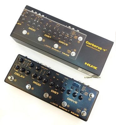 立昇樂器 NUX Cerberus 地獄犬 綜合效果器 音箱模擬 破音 空間系 MIDI 公司貨 送Prefox捲弦器
