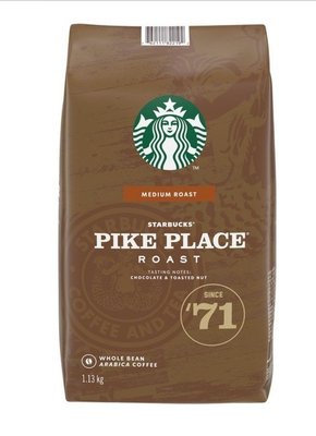 (漾霓)-代購~3包優惠~Starbucks 派克市場咖啡豆 每包1.13公斤-608462(代購商品 下標詢問現貨)