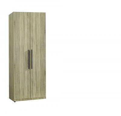 2401138-1凱文2.3尺橡木紋雙吊衣櫃