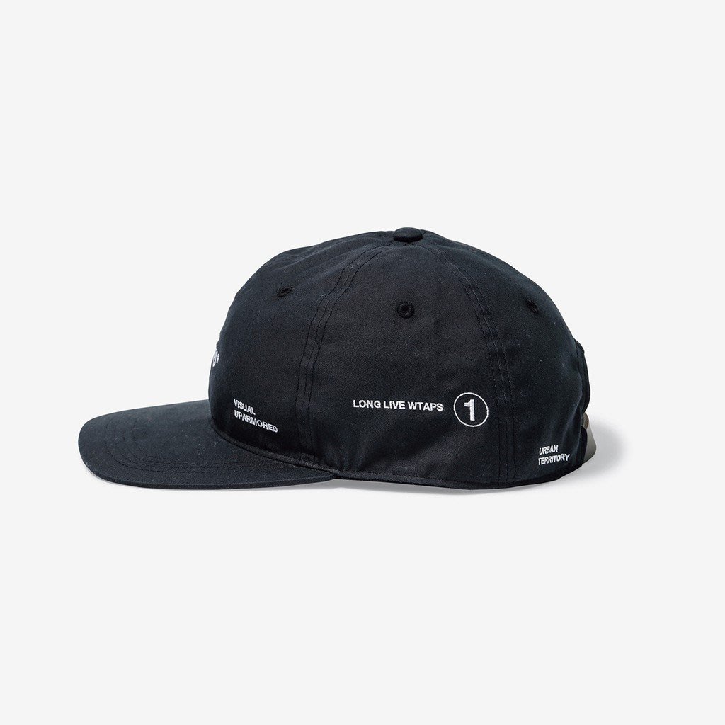 19SS WTAPS T-6 02 / CAP. COTTON. SATIN CAP 平沿老帽棒球帽男女