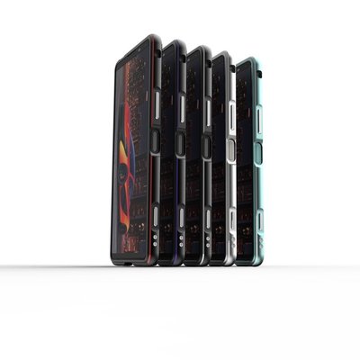 索尼Xperia5 IV/x5 4代金屬邊框式手機殼保護套散熱薄鎖螺絲適用