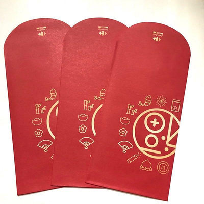 家樂福紅包袋  中式紅包袋 新年紅包袋 紅包 商標收藏