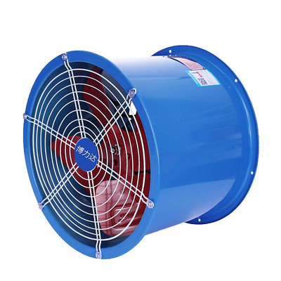 玖玖工業排氣扇排風管道式軸流抽風機強力220v380v換氣靜音大功率廚房
