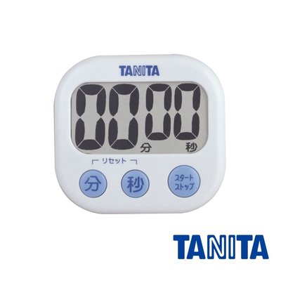 TANITA 電子計時器TD384 超大螢幕 背後附磁鐵 可站立