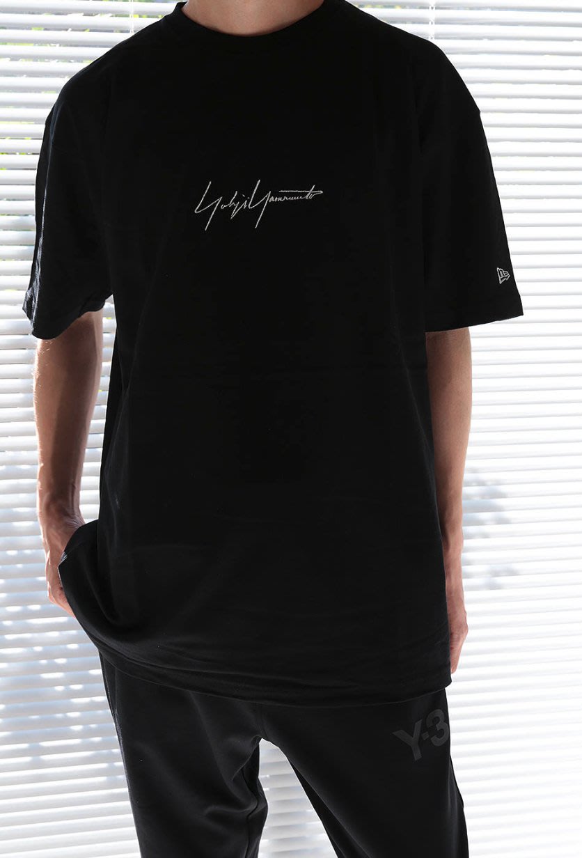 全新現貨【Yohji Yamamoto×NEW ERA】NEW ERA TEE BLK