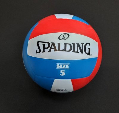 SPALDING 斯伯丁 排球 紅白藍 標準 5號排球SPBV5001 另有nike molten籃球 打氣筒 戰術板