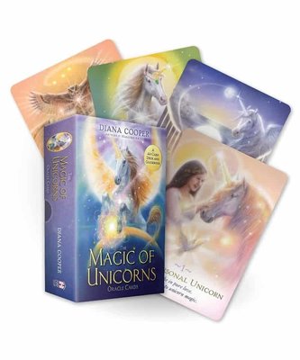 【預馨緣塔羅鋪】現貨正版黛安娜庫柏神奇獨角獸神諭卡The Magic Of Unicorns Oracle Cards