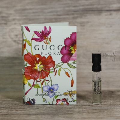 Gucci 花之舞 Flora 女性淡香水 1.5ml 限量包裝 試管香水 全新 現貨