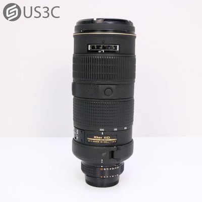 【US3C-小南門店】Nikon AF-S 80-200mm F2.8 D ED 遠攝鏡頭 變焦鏡頭 恒定光圈 小黑四 二手鏡頭
