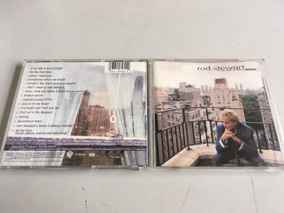 「環大回收」♻二手 CD 早期 刮傷【Rod Stewart If We Fall In Love Tonight】正版專輯 中古光碟 音樂唱片 影音碟片 自售