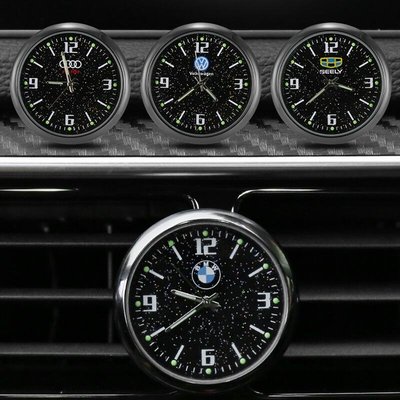 豐田的優質夜光電子手錶時鐘汽車裝飾