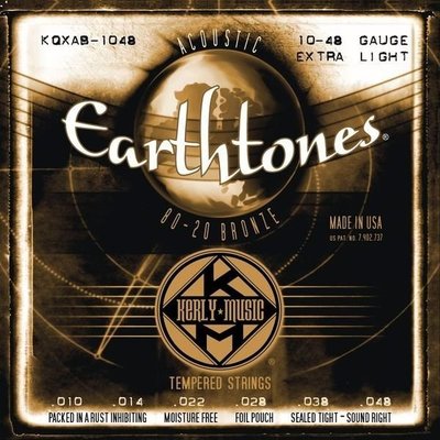 【金聲樂器】美製 Kerly Strings 冰火 民謠吉他弦 Earthtones 80/20 青銅弦 (10-48)