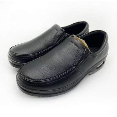 MR.RAKUCHI日本頂級黑皮鞋工作鞋氣墊皮鞋1278黑(男段)24 24.5cm-零碼出清 滿599免運