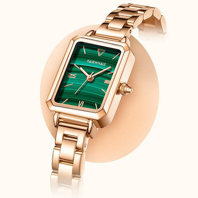 男士手錶 馬克華菲品牌手錶女士輕奢小綠錶鋼帶石英錶星空錶抖音大牌爆款錶