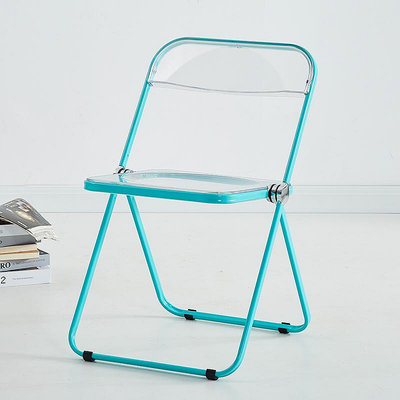 專場:亞克力透明椅子新型高端折疊椅服裝店家用餐椅便攜式化妝椅
