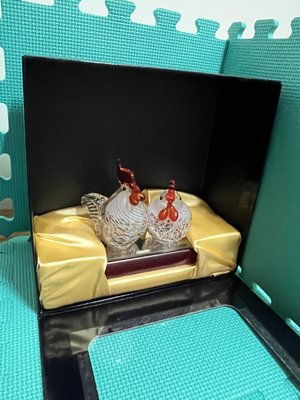 玻璃彩色雞--台灣玻璃館