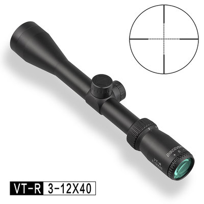 [01] DISCOVERY發現者 VT-R 3-12X40 狙擊鏡 ( 真品瞄準鏡倍鏡抗震防水防霧氮氣快瞄內紅點紅外線