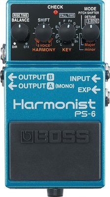 ♪♪學友樂器音響♪♪ BOSS PS-6 單顆Harmonist效果器