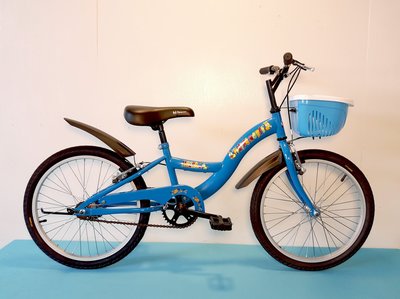 20吋單速S型兒童腳踏車 (藍、粉色) 僅限自取，歡迎事先預約時間